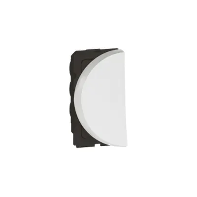 Intrerupator switch Arteor - 10 AX 250 V~ - rotund - 1 left module - alb