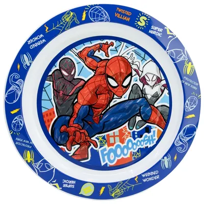 Farfurie Stor - Micro, Spiderman Mob Rules