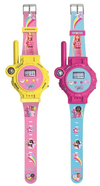 Ceasuri electronice pentru copii Lexibook - Barbie, cu funcție walkie-talkie, 2 bucăți