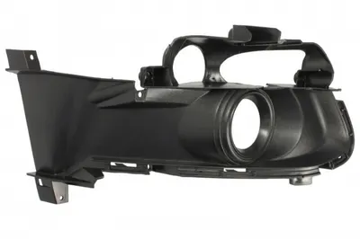 Grila bara fata dreapta cu locas proiectoare, plastic, negru FORD MUSTANG intre 2015-2018