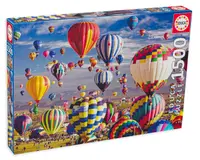 Puzzle Educa din 1500 de piese - Baloane cu aer cald