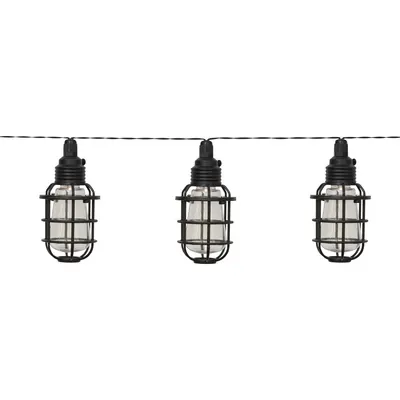 Șirag luminos pentru exterior cu LED Star Trading Cage, lungime 2,1m