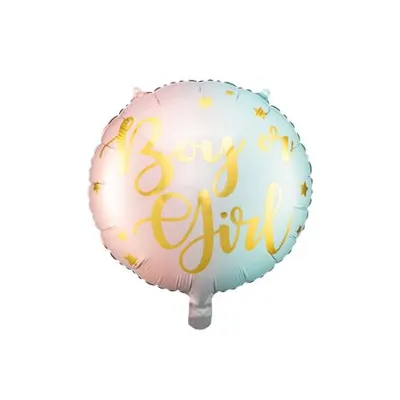 Balon folie boy or girl 35 cm Party Deco PDFB83