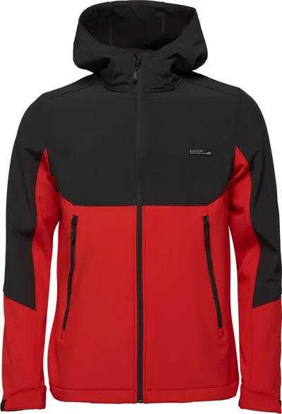 Jachetă Softshell pentru bărbați Loap Lucas Red Red