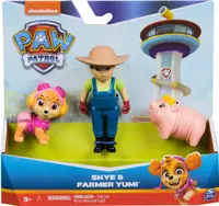 Set de figuri Spin Master Paw Patrol - Skye și fermierul Yumi