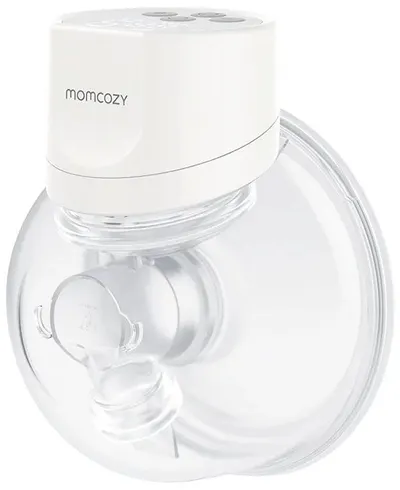 Pompă electrică de sân Momcozy - S12 Pro, hands-free, albă