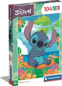 Puzzle pentru copii Clementoni din 104 piese - Stitch
