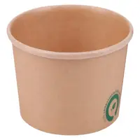 Boluri din Carton, 480 ml, Biodegradabile, PLA Kraft, 115 mm, 50 Bucati
