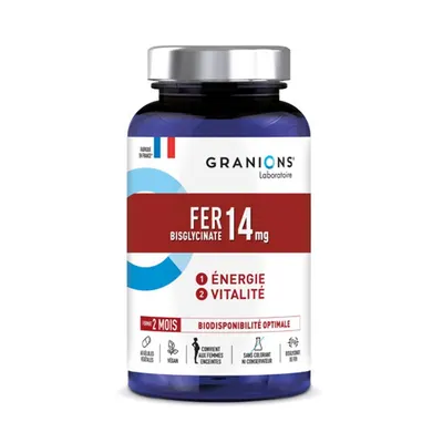 LGN Fier bisglicinat 14 mg, 60 capsule vegetale – Granions