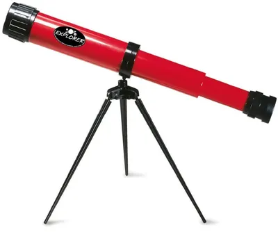 Telescop pentru copii cu trepied Navir - Explora, verde