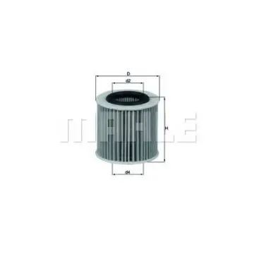Filtru ulei MAHLE ORIGINAL OX 360D