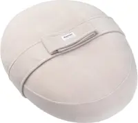 Husă transformatoare pentru pernă de alăptare Doomoo - Buddy, husă Relax, Almond