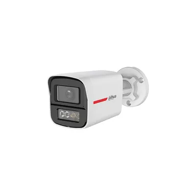 Camera supraveghere exterior analogica cu iluminare duala Dahua HAC-HFW1549X-IL-A-PRO-0280B-DIP, 5 MP, 2.8 mm, IR/lumina calda 50 m, microfon dublu