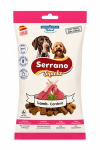 Recompense pentru caini Serrano Snack cu miel 100 gr