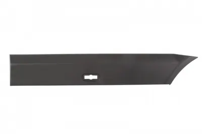 Elemente decorative protectie aripa spate stanga (fata, negru, model lung; cu orificiu pentru lumina de degajare) potrivit MERCEDES SPRINTER 906 06.06-06.18