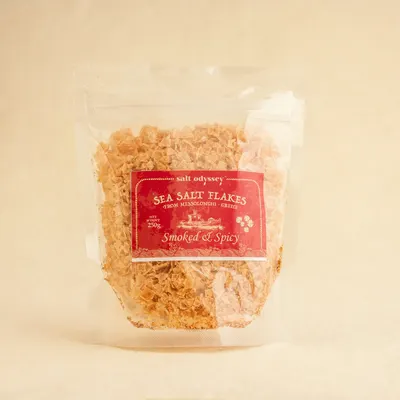 Sare Fulgi Piramidala afumata picanta 1kg