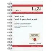 Codul penal. Codul de procedura penala. Actualizat la 07. 10. 2025