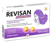 Revisan Hair & Nails, 30 comprimate, Sun Wave Pharma