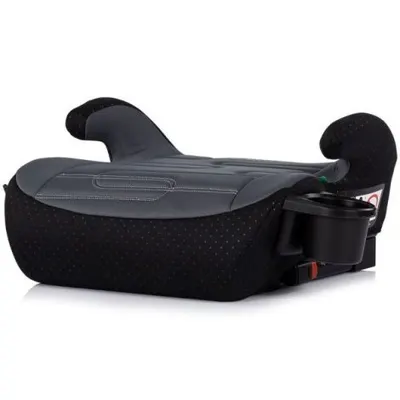 Inaltator auto Chipolino Go Boost Iso I-Size 125-150 cm cu sistem Isofix charcoal