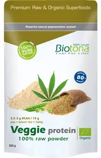Proteină vegană, 300 g, Biotona