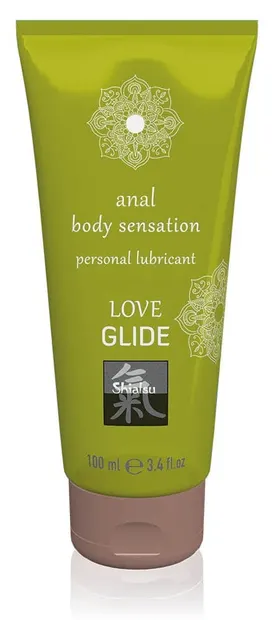 Lubrifiant pe bază de apă, Shiatsu, Love Glide, 100 ml, anal