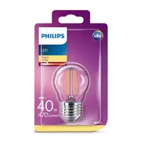 BEL LED Classic Filament P45 CL 4.3 40W 2700K 470lm E27 15.000h