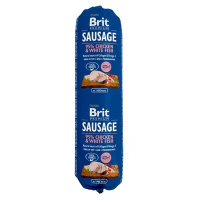 Salam Brit, Pui si Peste Alb, 800 g