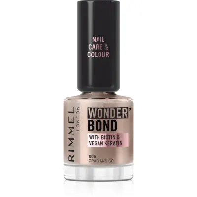 Rimmel Wonder'Bond lac de unghii culoare 005 Grab and Go 12 ml