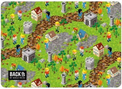 Suport de birou BackUp - Game, laminat