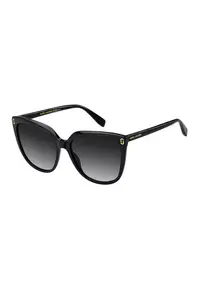 Ochelari de soare cat-eye cu lentile in degrade - Negru