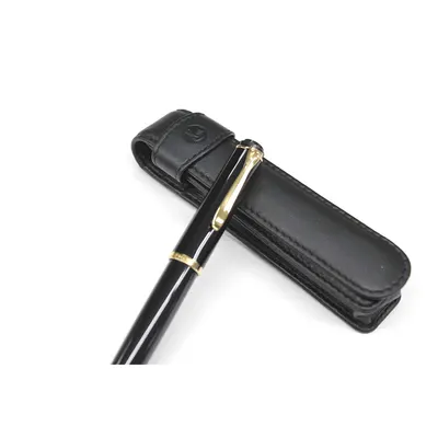 Etui din piele, pentru 1 instrument de scris, TG11, negru, Pelikan