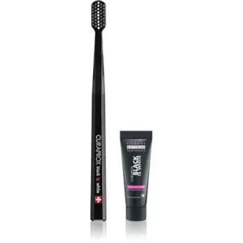 Curaprox Black is White set pentru îngrijirea dentară