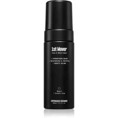 Copenhagen Grooming 1st Mover Face & Beard Wash spuma de curatare pentru barbă 150 ml