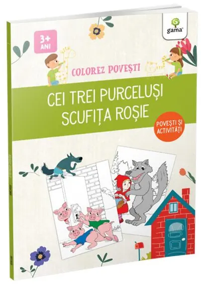 Cei trei purceluși & Scufița Roșie - Paperback brosat