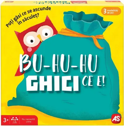 Joc de societate AS Games - Bu-Hu-Hu Ghici ce e