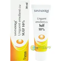 Unguent Emolient cu Sulf 10% Santaderm 30ml
