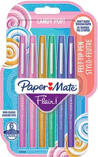 Paper Mate Flair - Candy Pop, 6 culori