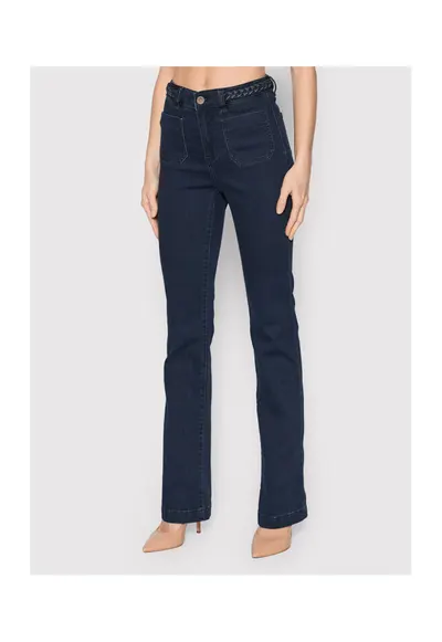 Blugi dama - Model Bootcut - Bleumarin