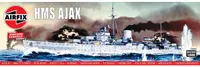 Airfix Model asamblabil Militar: Nave - Crucişător liniar britanic HMS Ajax - Vintage Classics