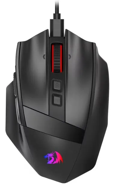 Mouse gaming Redragon - Rind Pro M813, optic, wireless, RGB, negru