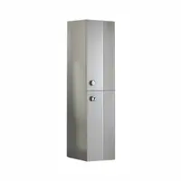 Dulap baie suspendat Vanity gri 35x140 cm