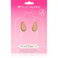 Brushworks Assorted Complexion bandă adezivă pentru sâni 3 buc
