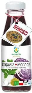 Suc bio din broccoli fermentat și moringa, 200 ml, Biofood