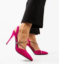Pantofi cu toc Tuay Fuchsia