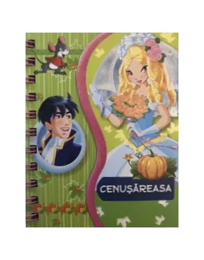 Cenușăreasa. Poveste și activități (carte cu spirală) - Hardcover - ***