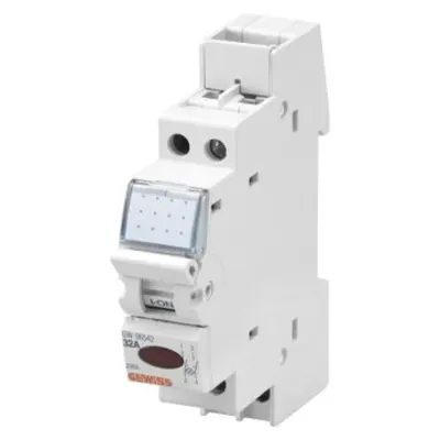 On-Off Switch - With Indicator Lamp - 16a 1p 230v - 1 Modul