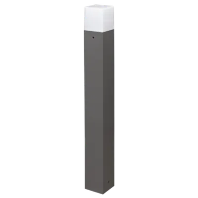 Corp de iluminat de gradina, 80 CM, E27, IP65, grafit