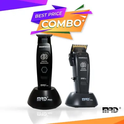 Set MRD - Masina de tuns + Masina de contur - fara fir - Black