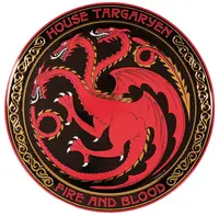 Poster din aluminiu Moriarty Art Project Television: Game of Thrones - Targaryen