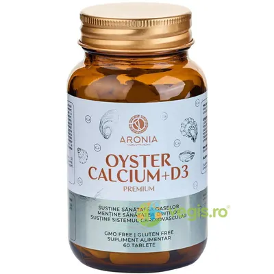 Oyster Calciu Natural + Vitamina D3 60tb